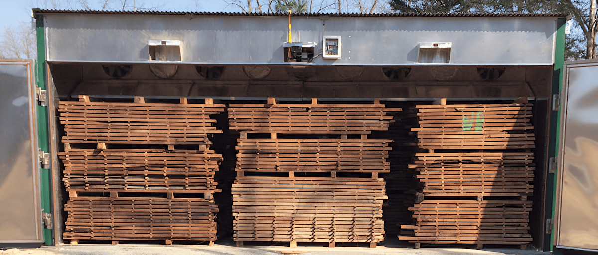 conventional wood drying kiln