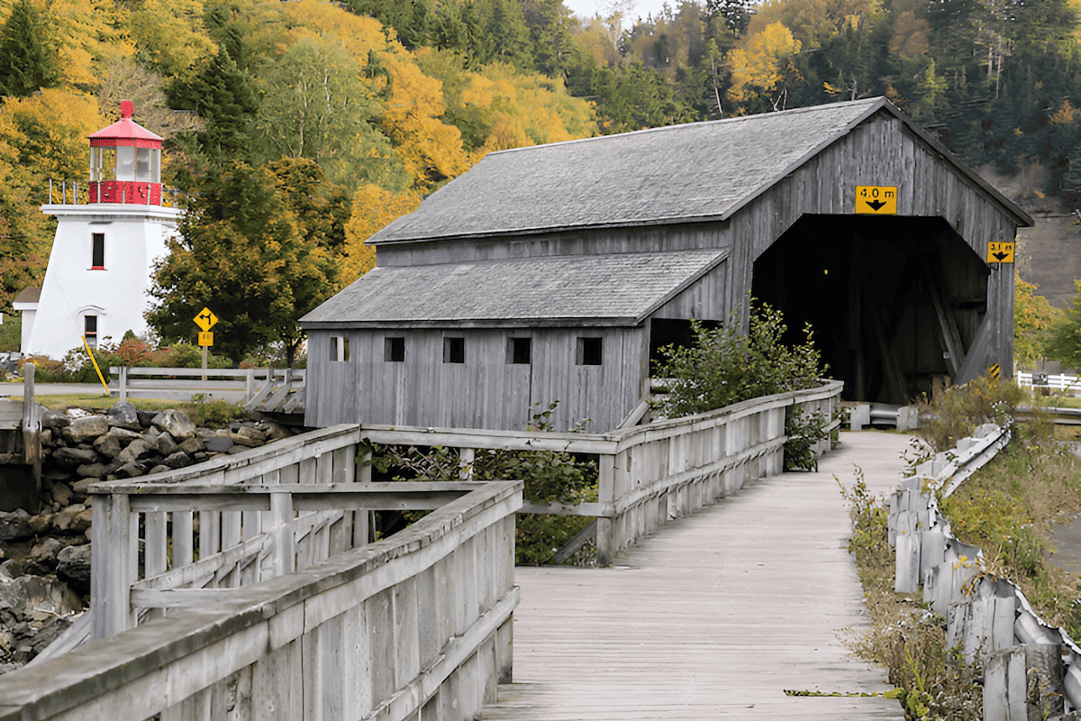 new brunswick covered wood bridges