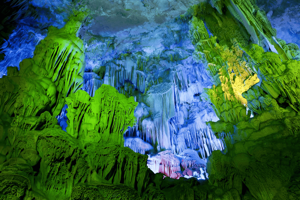 the Crown Cave offers a glimpse into the wonders that lie beneath China's karst landscapes