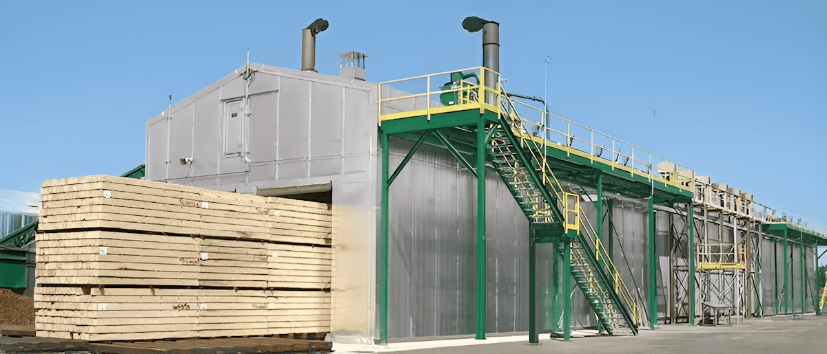 dehumidification wood drying kilns