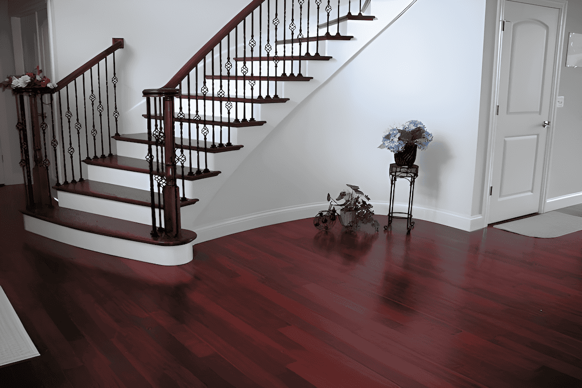 exotic tropical mahogany hardwood floors