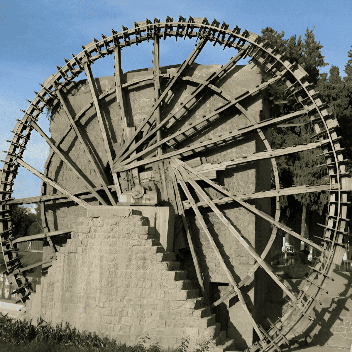 syrian water wheels