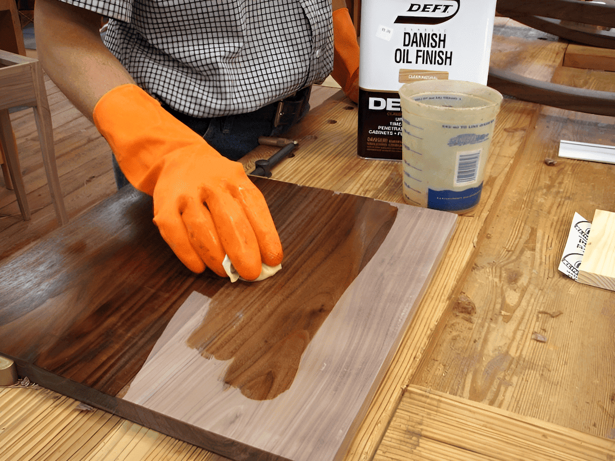 how to apply oil to wood to create a wonderful oil finish