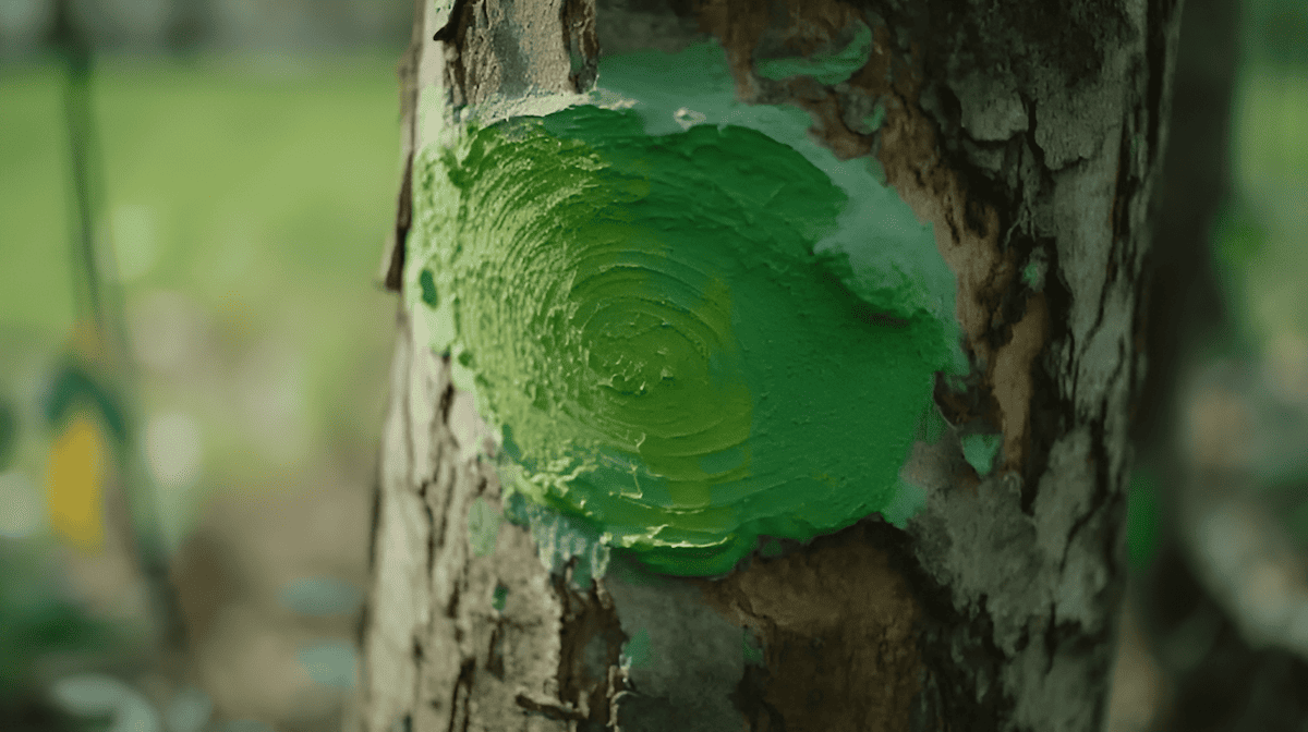 how to fix and repair a tree using paste