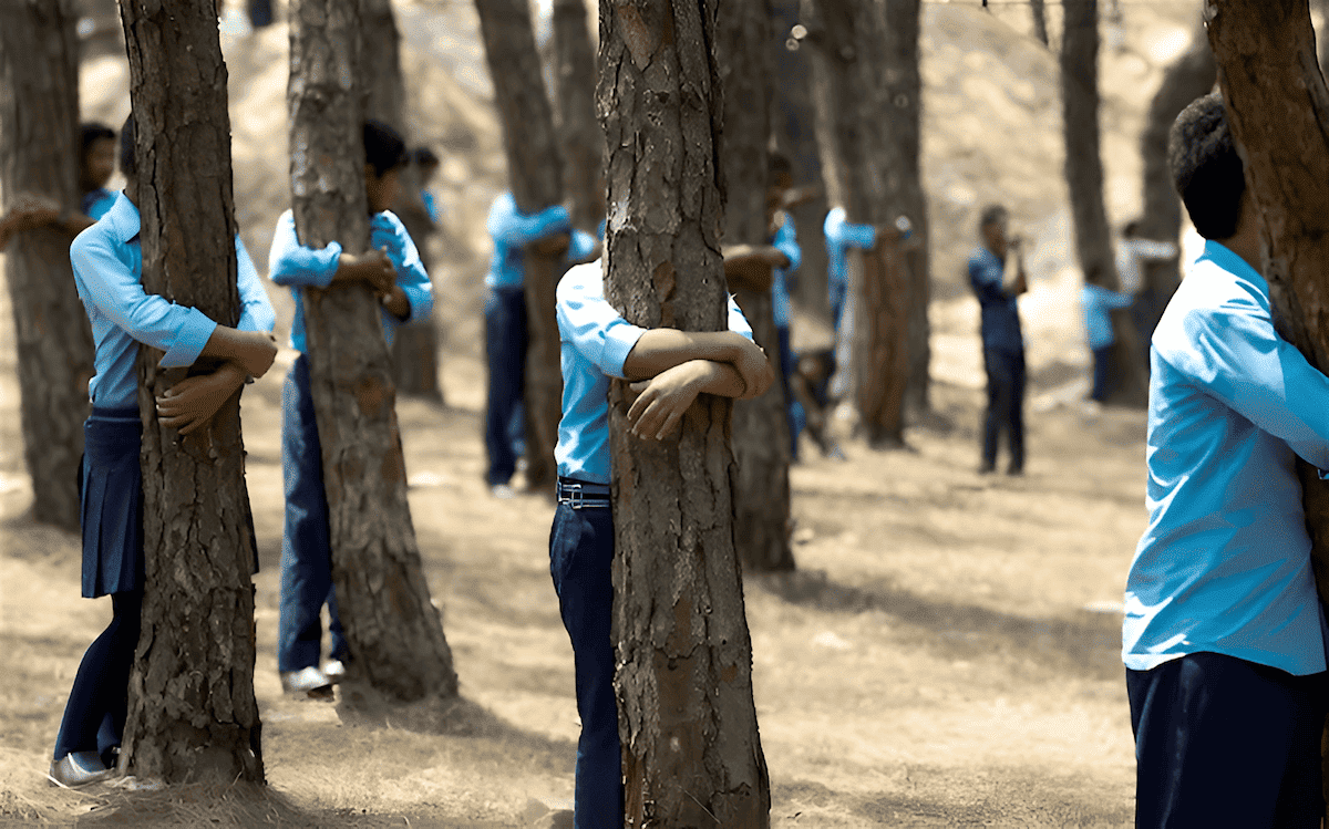 nature mindfulness and forest immersion