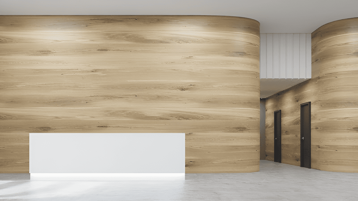 maple wood veneer paneling