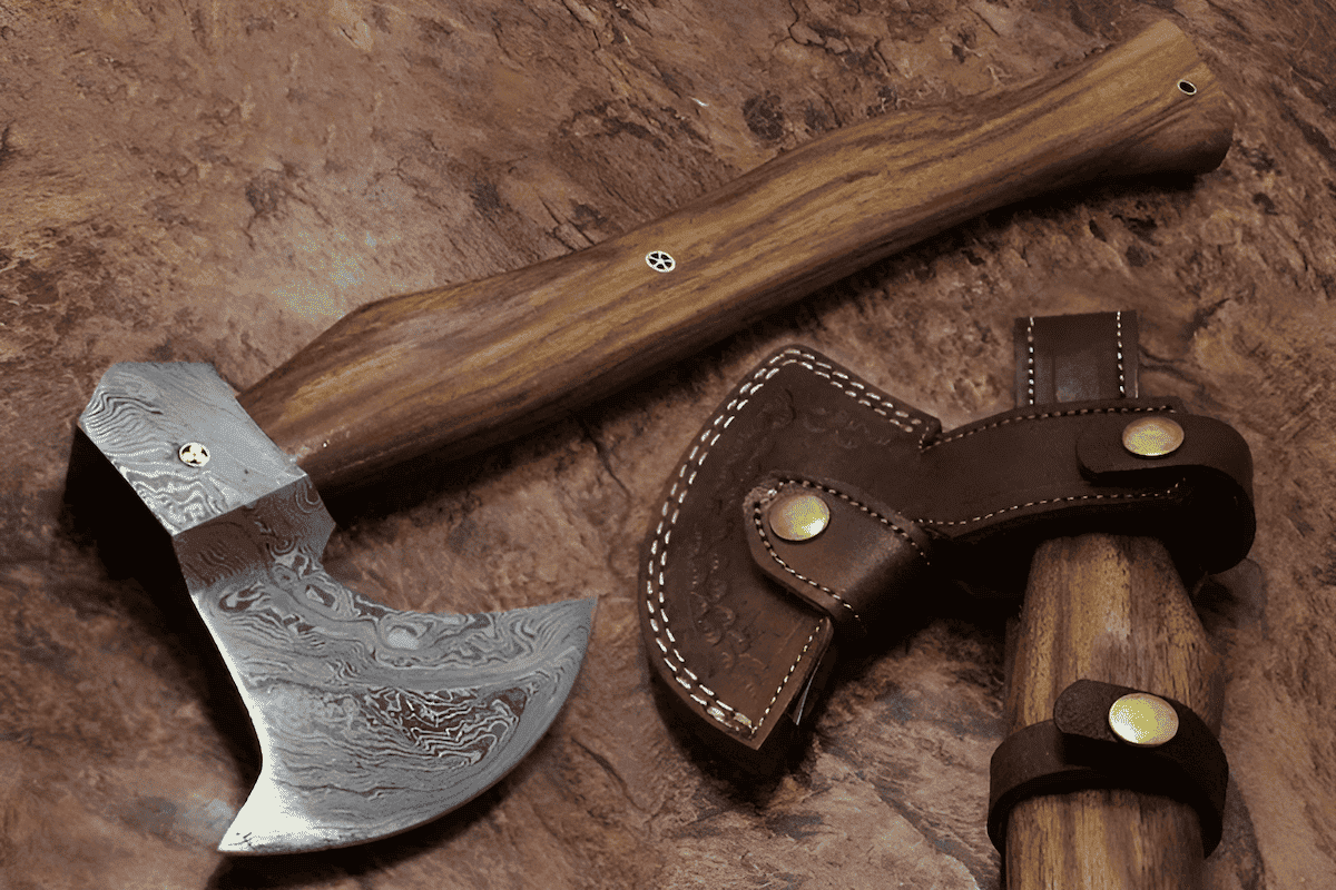 walnut wood axe handle