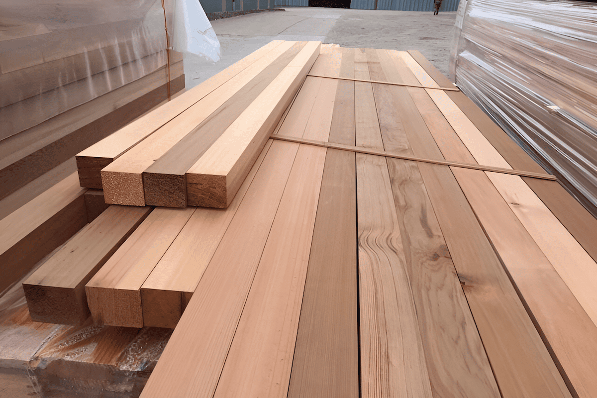 natural cedar waterproof wood