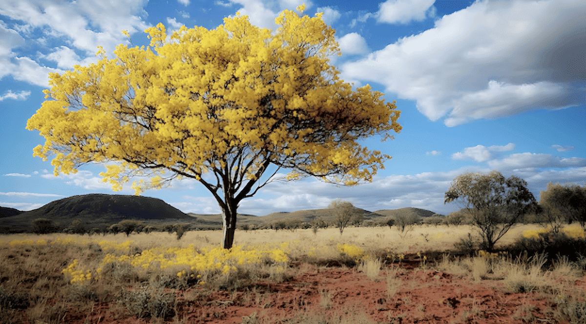 flowering trees of the outback