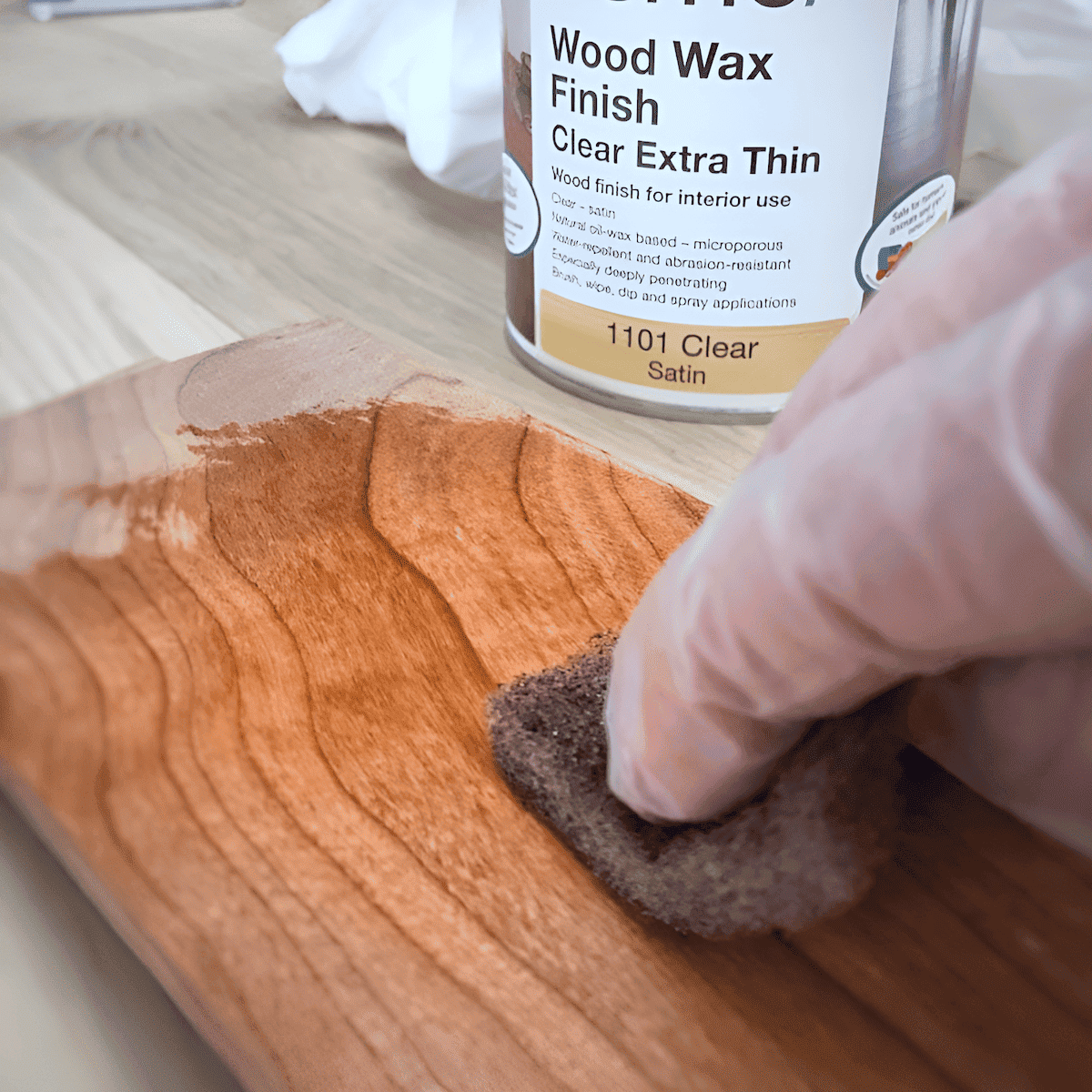 types of wood wax finishes