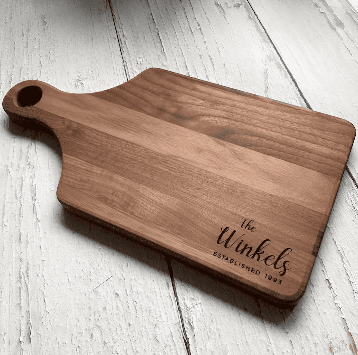 walnut wood cutting board for cutting vegetables